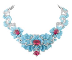VAN ClEEF & ARPELS-necklace-turquoise-spinels-1956