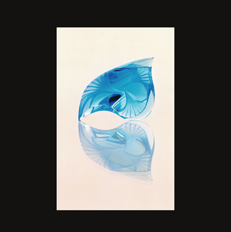 WALLACE CHAN-Abstract blue topaz carving