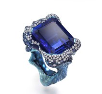WALLACE CHAN-Tanzanite-Tempest-ring