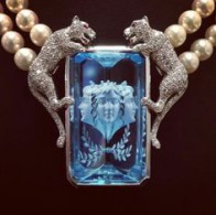 WALLACE CHAN-blue topaz-diamond-culture pearl-ruby-necklace-brooch