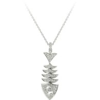 WEBSTER STEPHEN-Jewels Verne collection-Topkat Pendant-white gold-diamonds