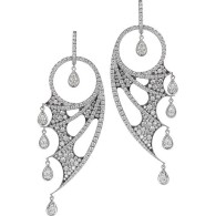WEBSTER STEPHEN-Jewels Verne collection-couture earrings-white gold-diamonds-