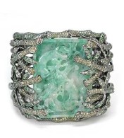 WENDY YUE-gold-colored sapphires-brown diamonds-jade (2)