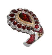 ZORAB-spessartite garnet-diamonds
