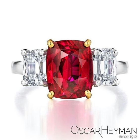 #OSCAR HEYMANN #Ring #Andesine #Diamonds #diamants