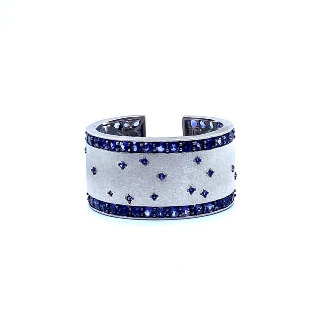 #COOMI #cuff #bracelet #iolite #diamonds #diamants