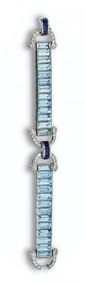 CARTIER-Bracelet-Aigue-marine-saphirs-diamants