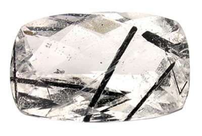 Quartz w Tourmaline