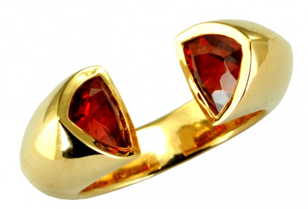 bague andésines "Toi et Moi" Création Laurent SIKIRDJI