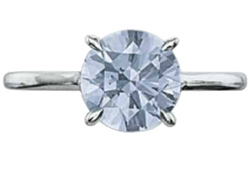 Diamant bleu 1.74ct - 1.74ct blue diamond