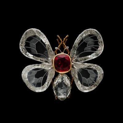 #BOUCHEREON #BurmeseRuby #Diamond #ButterflyBrooch #Circa 1892