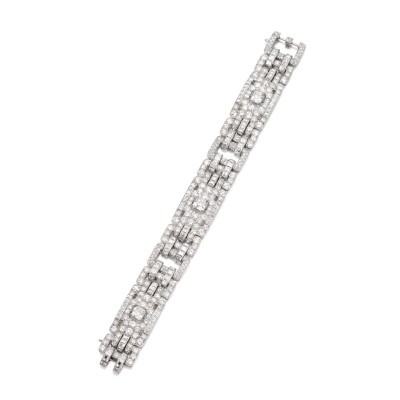 #BOUCHERON #Diamond #diamant #bracelet #circa 1925