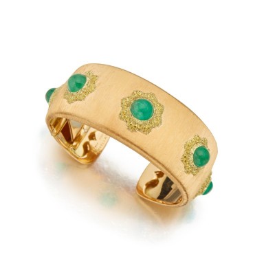 #BUCELLATI #Gold #Emeralds #Emeraudes #Diamonds #Diamants