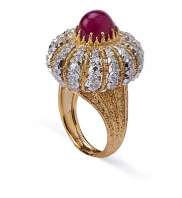 #BUCELLATI #Ruby #Diamonds #Ring