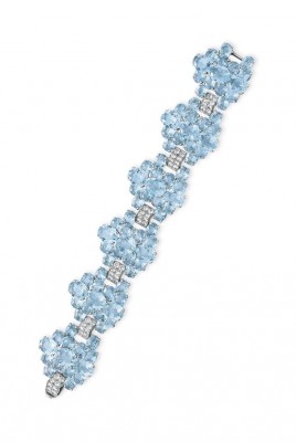 #CARTIER #ArtDeco #Aquamarine #Diamonds #Brcaelet