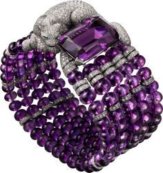 #CARTIER #Bracelet #Amethysts #Diamonds #Améthystes #Diamants