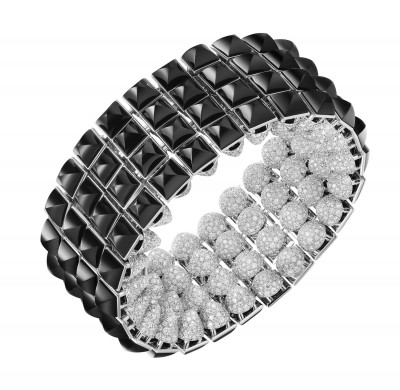 #CARTIER #Bracelet Clash unlimited #onyx #Diamond #Diamant #2021
