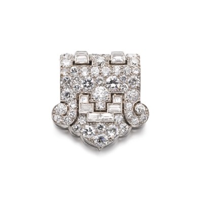 #CARTIER #Diamond #diamant #clip #circa 1925