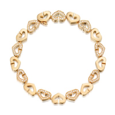 #CARTIER #Gold #diamonds #or #diamond #bracelet
