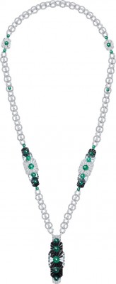 #CARTIER #Sautoir #emerald #beads #rock crystal #onyx #diamonds #6èmeSENS #2021 #HighJewelry #Diamond