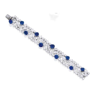 CARTIER-bracelet-sapphires-diamonds