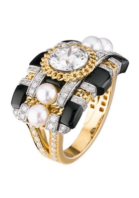 #CHANEL #Onyx #Pearl #Diamond #Perle #Diamant