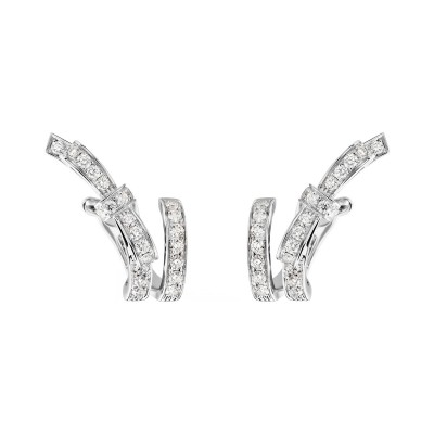#CHANEL #diamonds #earrings #diamants #boucles d'oreilles