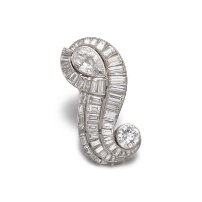 #CHAUMET #Broche #1950 #diamond #diamant