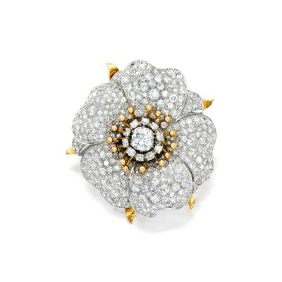 #CHAUMET #diamonds #Clip-Brooch