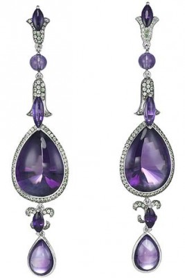#CHOPARD #Earrings #Amethysts