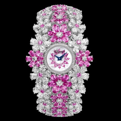#CHOPARD #Montre #saphis roses #diamants #watch #pink sapphires #diamonds