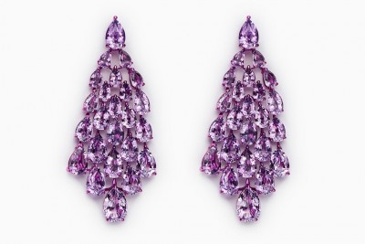 #CHOPARD #améthyste #amethyst #earrings #boucles d'oreilles