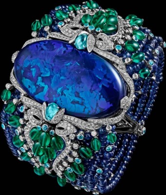 #Cartier #ÉtourdissantCartier #2015 #HauteJoaillerie #HighJewellery #FineJewelry #Opal #Emerald #Sapphire #ParaibaTourmaline #Diamond