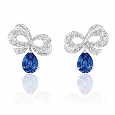 DIOR-milieu-du-siecle-diamant-collection-sapphire-jewellery-earrings-diamant-saphir