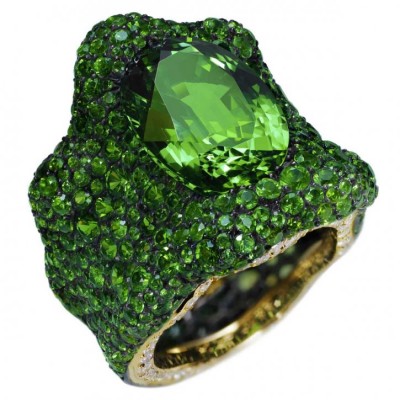 FABERGE-savoyarde-verte-ring