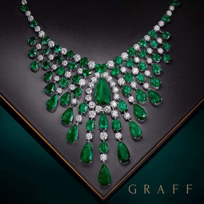 #GRAAF #Diamond #Emerald #Necklace