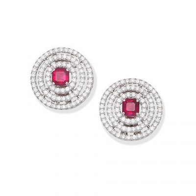 #GRAAF #Diamond #Ruby #Diamonds #Earrings
