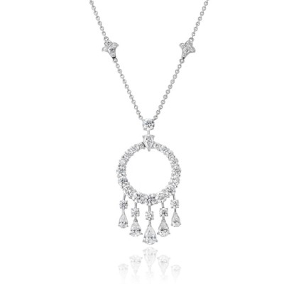 #GRAAF #Diamond #White Gold #necklace #diamant #Or Blanc #collier