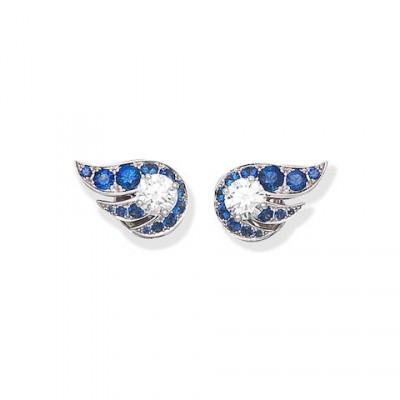 GRAAF #Diamonds #Sapphires #Earclips #'Flame'