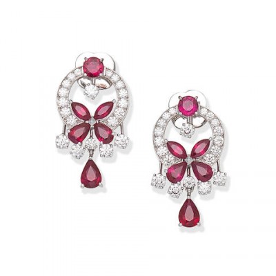 #GRAAF #Rubies #Earrings #'Butterfly'