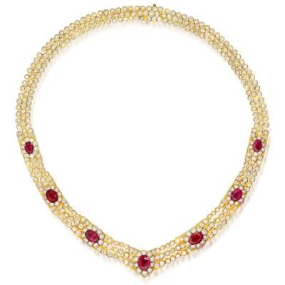 #GRAAF #Ruby #Diamond #Necklace #collier #Rubis #diamant