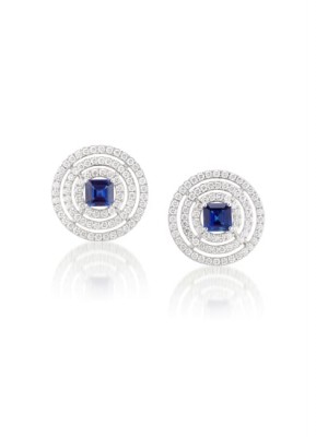 #GRAAF #Sapphires #Diamonds #Earrings