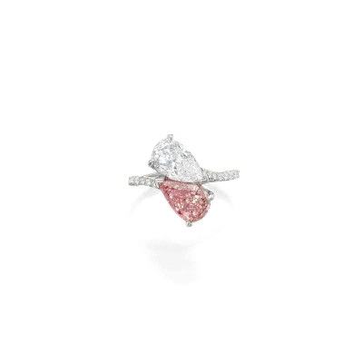 GRAAF-ring-white diamond-pink diamond