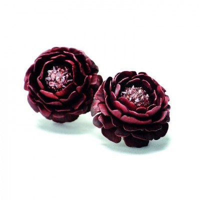 HEMMERLE-earrings-aluminium-pink diamonds