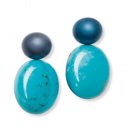HEMMERLE-earrings-aluminium-turquoise