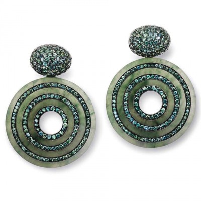 HEMMERLE-earrings-sapphires-jade