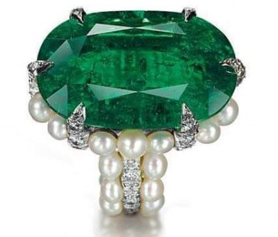 #JAR #Emerald #Diamants #Perles #Emeraude #Diamonds #Pearls