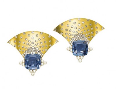 #JAR #Oriental Pearl #Diamond #Earclips