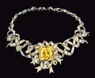 #JEAN SCHLUMBERGER #Bague #Diamants blancs #Diamant jaune #Ring #White diamonds #Yellow diamond