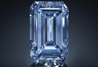 Oppenheimer blue diamond 14.62ct. Source Christie's